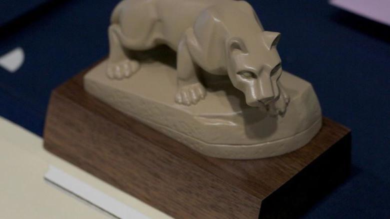 One of the numerous awards given out during the annual Recognition and Awards Banquet at Penn State DuBois
